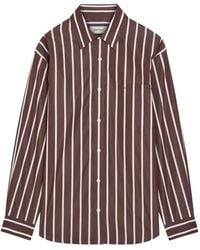 Matteau - Striped Long-Sleeve Shirt - Lyst