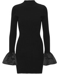 ROTATE BIRGER CHRISTENSEN - Cut-Out Knit Mini Dress - Lyst