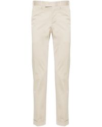 PT Torino - Pressed-Crease Slim-Fit Tailored Trousers - Lyst
