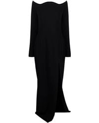 Monot - Jersey Long Dress - Lyst