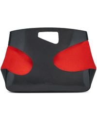 Ferragamo - Cut-Out Top Handle Bag - Lyst