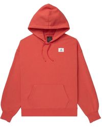 Nike - Flight Fleece Logo-Patch Hoodie - Lyst