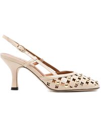 Evaluna - Cut-Out Heeled Pumps - Lyst