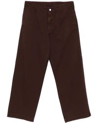 Emporio Armani - Straight-leg Trousers - Lyst
