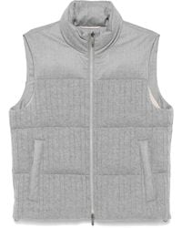 Peserico - Virgin-Wool Gilet - Lyst