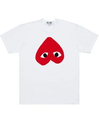 COMME DES GARÇONS PLAY - Heart-Eye T-Shirt - Lyst