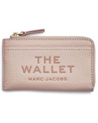 Marc Jacobs - The Leather Top Zip Multi Wallet Met Rits - Lyst