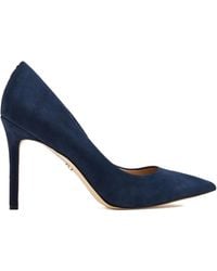 Sam Edelman - 100Mm Hazel Suede Pointed-Toe Pumps - Lyst
