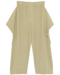Homme Plissé Issey Miyake - Pleated Layered Trousers - Lyst