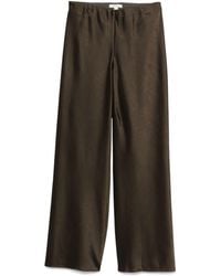 Vince - Bias Satin Trousers - Lyst