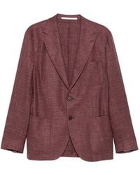 Eleventy - Single-Breasted Patch-Pocket Blazer - Lyst
