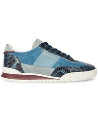 Paul Smith - Dover Snake-Pattern Panelled Sneakers - Lyst