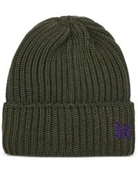 Needles - Gorro con mariposa bordada - Lyst