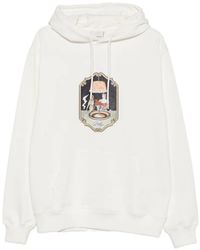 Drole de Monsieur - Graphic-Print Drawstring Hoodie - Lyst
