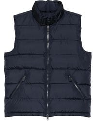 Aspesi - Zip-Up Padded Gilet - Lyst