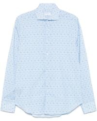 Fedeli - Floral-Print Shirt - Lyst