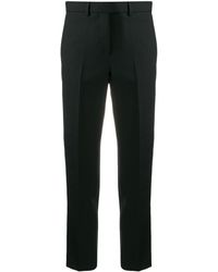 Calvin Klein クロップド シガレットパンツ - ブラック