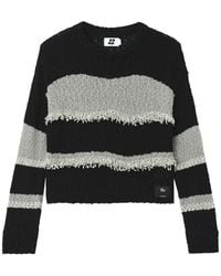 Izzue - Jersey A Rayas Con Detalle De Flecos - Lyst