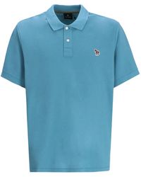 Paul Smith - Zebra-Patch Polo Shirt - Lyst