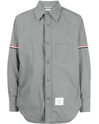 Thom Browne - Rwb Armband Piqué Shirt Jacket - Lyst