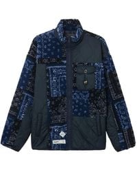 Musium Div. - Patchwork Quilted Jacket - Lyst