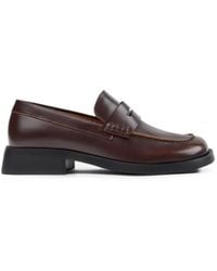 Camper - Mocassins À Bout Carré - Lyst