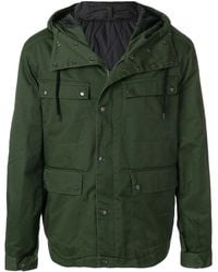 KENZO - Paris Logo-Print Parka - Lyst