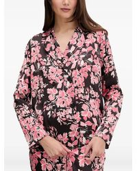 Guess - Floral-Print Pyjama Set - Lyst