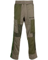 Palm Angels - Pantalones De Chándal Con Diseño Patchwork - Lyst