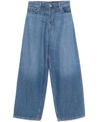AG Jeans - Jeans Con Applicazione Logo - Lyst