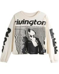 RRR123 - Isness Cva Graphic-Print Long-Sleeved T-Shirt - Lyst