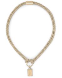 Dolce & Gabbana - Collier corde « Marin » - Lyst