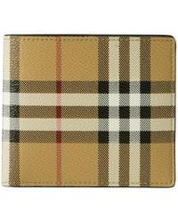 Burberry - Kariertes Portemonnaie - Lyst