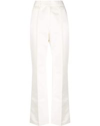 ROTATE BIRGER CHRISTENSEN - Recycled Polyester High-waisted Trousers - Lyst