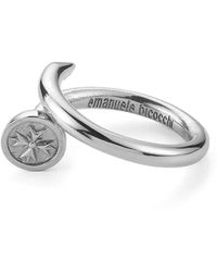 Emanuele Bicocchi - Anello A Spirale Eb Crest - Lyst