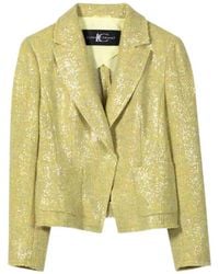 Luisa Cerano - Blazer À Sequins - Lyst