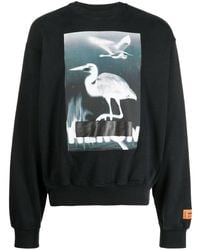 Heron Preston - Censored-print Crew-neck Sweatshirt - Lyst