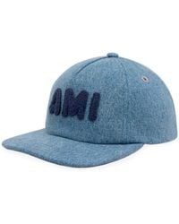 Ami Paris - Gorra con parche del logo - Lyst
