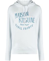 Maison Kitsuné - Sudadera con capucha y logo - Lyst