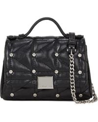 Karl Lagerfeld - K/Kuilt Rhinestone-Embellished Cross Body Bag - Lyst