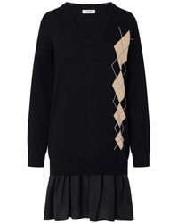 Liu Jo - Short Knit Dress - Lyst