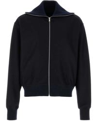 Jil Sander - Cárdigan De Lana Con Cremallera - Lyst