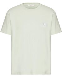 Valentino Garavani - T-shirt à détail VLogo - Lyst