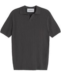LES HÉRITIERS - Ribbed T-Shirt - Lyst
