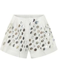 IRO - Darly Sequin-Embellished Shorts - Lyst