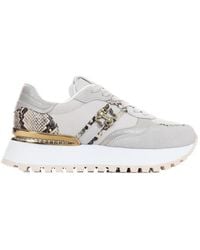 Just Cavalli - Logo-Detail Platform Sneakers - Lyst