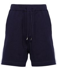 DSquared² - Burbs Cotton Track Shorts - Lyst
