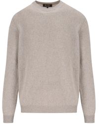 Loro Piana - Ribbed crew-neck sweater - Lyst