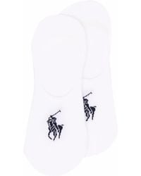 Polo Ralph Lauren - Logo-Print Socks (Set Of Three) - Lyst