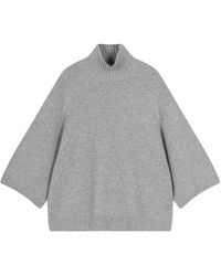 JNBY - High-Neck Short-Sleeve Sweater - Lyst